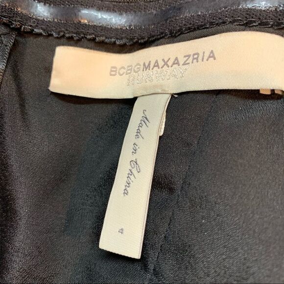 BCBGMaxAzria Strapless Silk Runway Dress - Picture 11 of 13